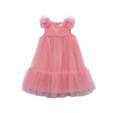 ABEL & LULA φόρεμα με τούλι και βολάν κορίτσι 26-05039-069 μωβ